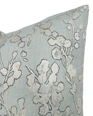 Aylin Floral Pillow Cover in Eucalyptus