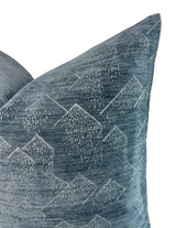 Brink Pillow Cover in Delft Ivory, Kelly Wearstler Textiles