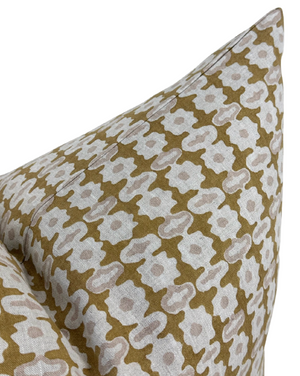 Pahari Pillow Cover in Saffron by Walter G Textiles