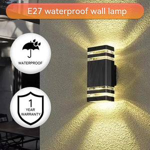 LED Outdoor Waterproof Wall Light Decor Socket External Stairs Fitter Holder E27 Lighting Bedroom Fixture Home Lamp Wall Street