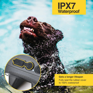 Dog Training Collar 800M Remote Waterproof Rechargeable No Bark Control Collar 2in1