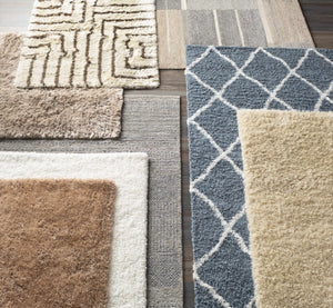 Glouster Taupe&Gray Lined Area Rug