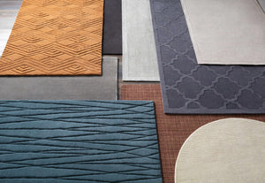 Niota Sheen Light Gray Premium Rug