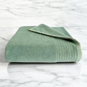 Bamboo Cotton Spa Bath Towel - Viscose from Bamboo + Cotton - Seaglass