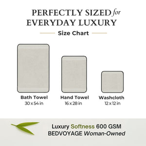 Bamboo Cotton Spa Bath Towel - Viscose from Bamboo + Cotton – Stone