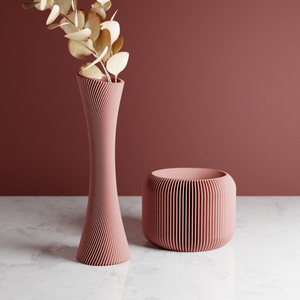 Spiral Rose Vase