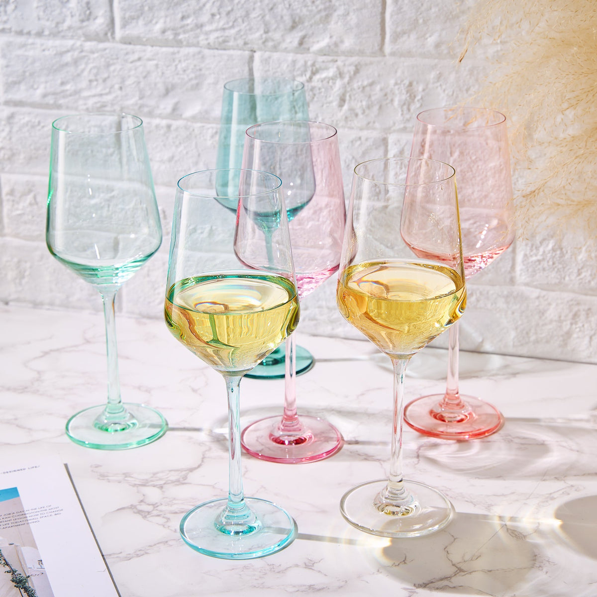 Khen Site Colorata Stemmed Wine Glassware - view 4