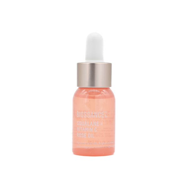 BIOSSANCE Squalane + Vitamin C Rose Oil 0.4oz - Imperfect Box