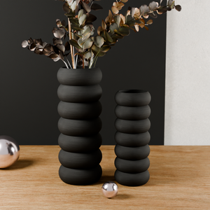 Stacked Vase by Modernized Pottery