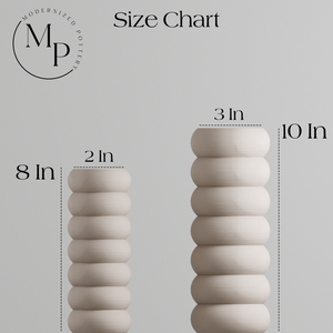 Stacked Vase by Modernized Pottery