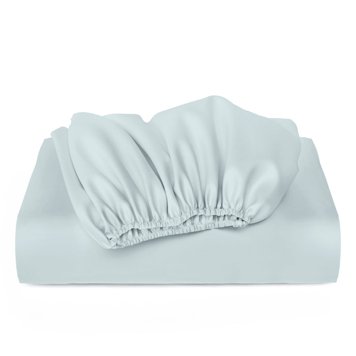 Cosy House Collection Clearance: 1500 Series Extra Deep Pocket Fitted Bed Sheet Only in Baby Blue