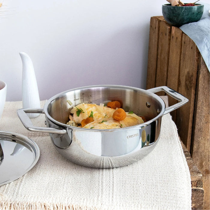 CRISTEL USA Stewpan with Lid