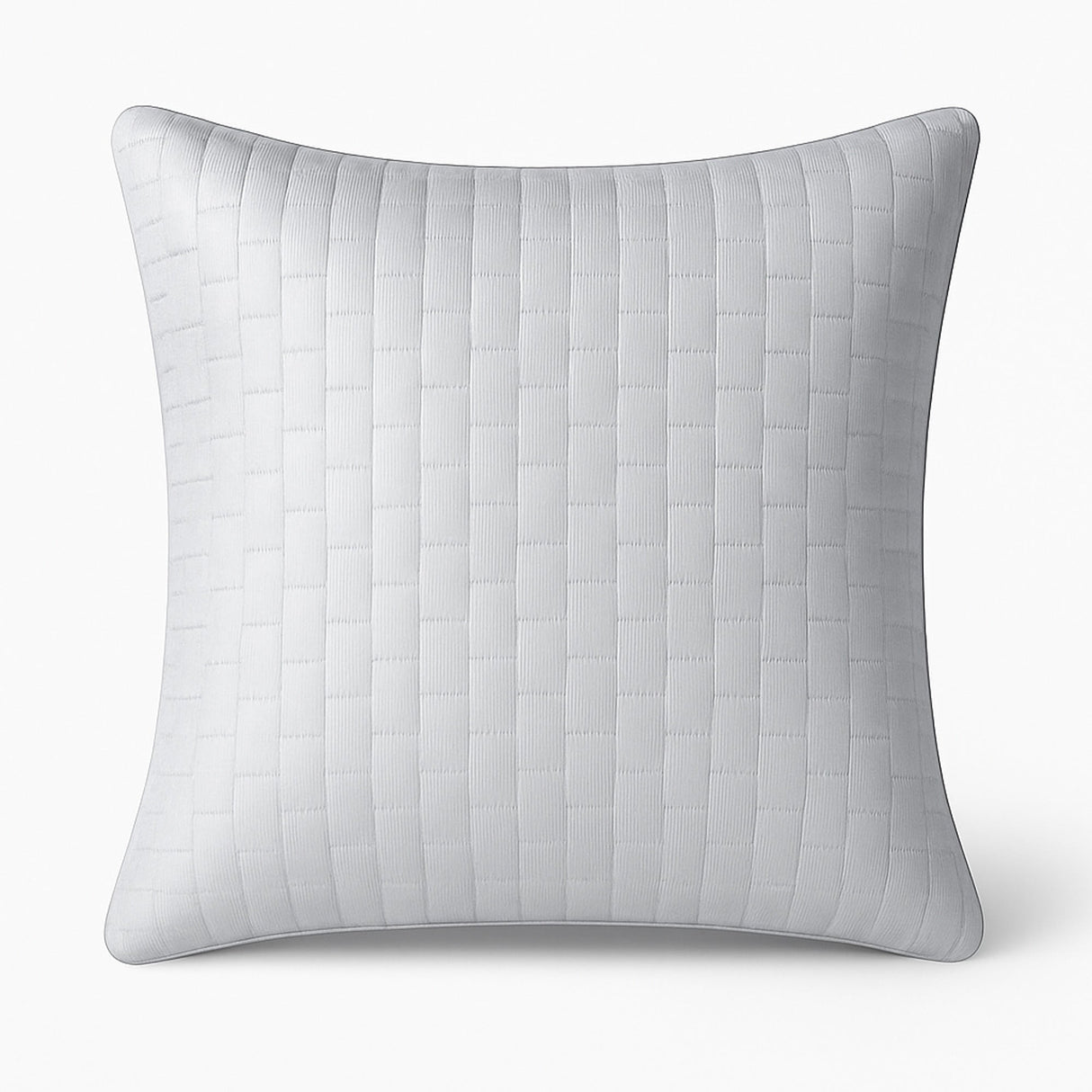 Bamboo Quilted Sham - 100% Viscose from Bamboo - 1pc - Euro - Stone