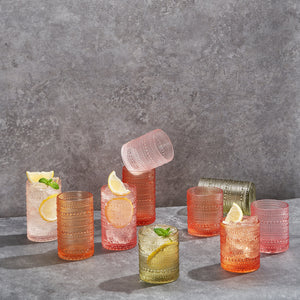 Khen Site Fortuna Hobnail Highball Glassware - view 2