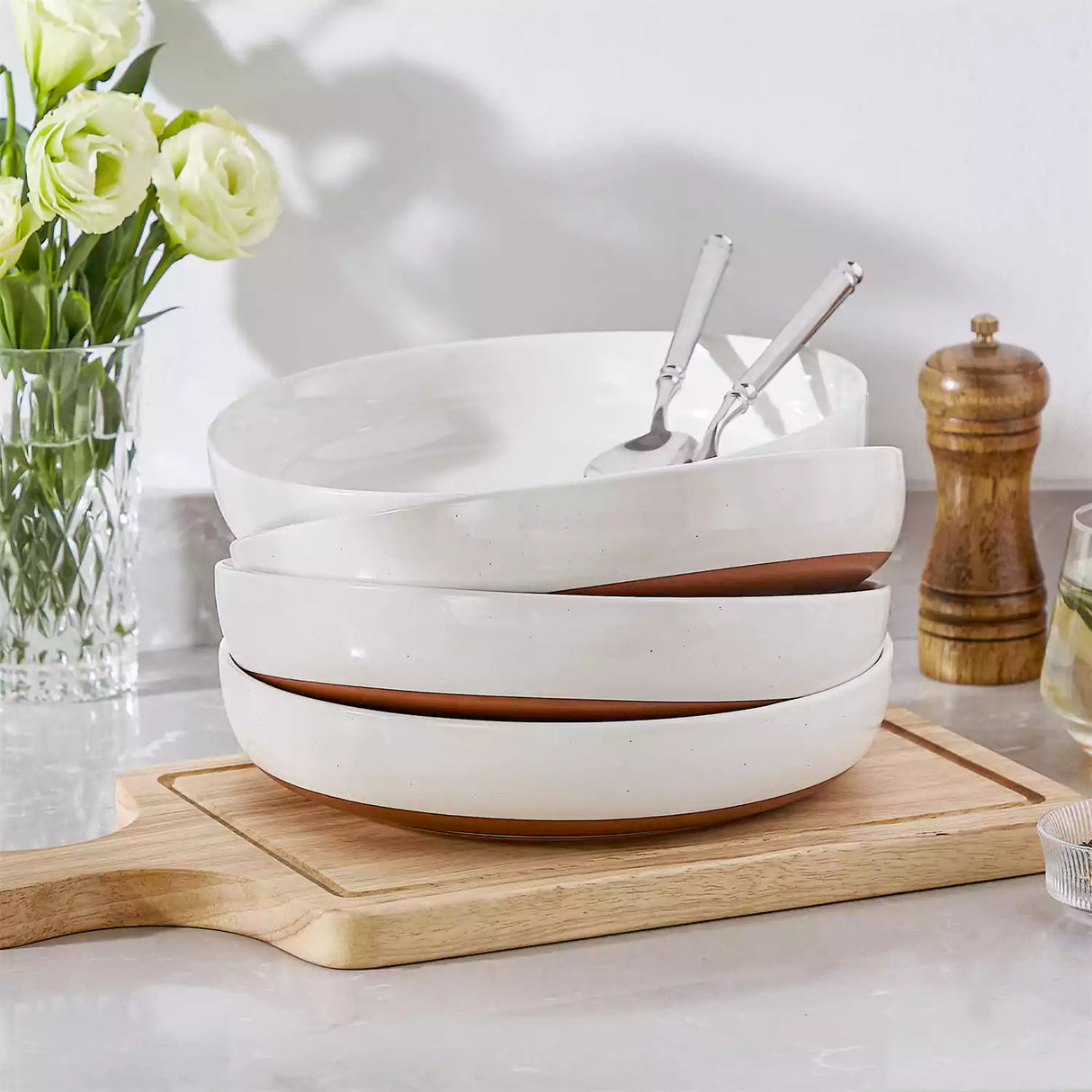 Tara Pasta Bowls Set of 4