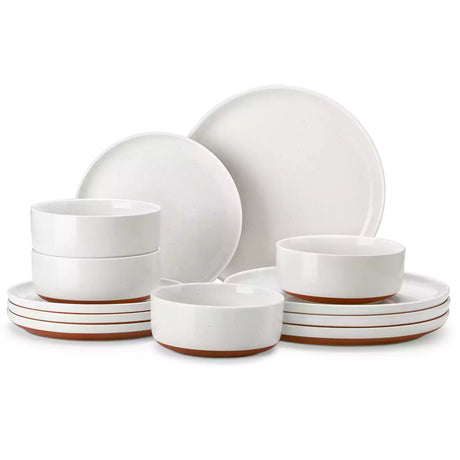 Tara Brown 12 Piece Dinnerware Set