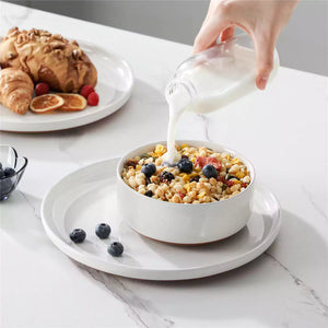 Tara Grey 12 Piece Dinnerware Set