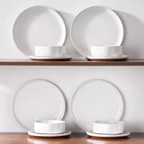 Tara 12 Piece Stoneware Dinnerware Set