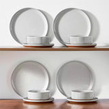 Tara Pink 24 Piece Dinnerware Set for 8