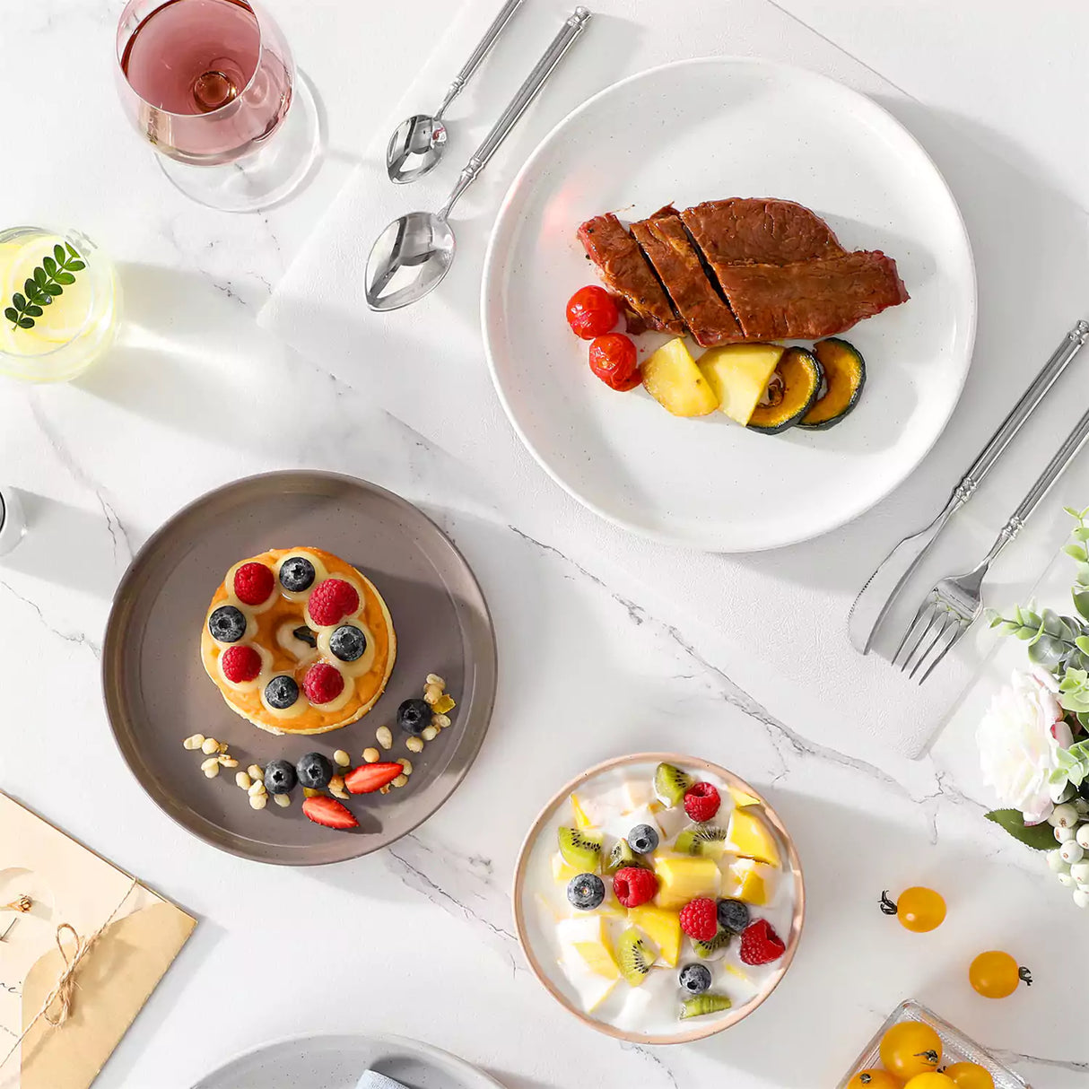 Tara 12 Piece Dinnerware Set