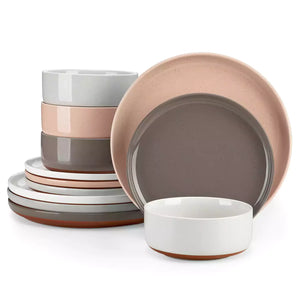 Tara Brown 24-Piece Dinnerware Set for 8