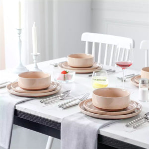 Tara Brown 12 Piece Dinnerware Set