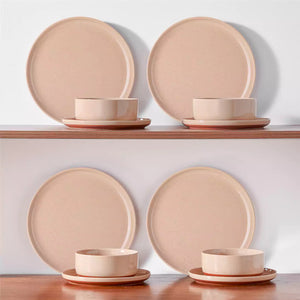 Tara Brown 24-Piece Dinnerware Set for 8