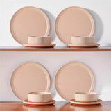 Tara Multicolor 24 Piece Dinnerware Set for 8