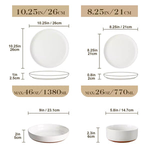 Tara 16 Piece Dinnerware Set