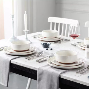 Tara Pink 18 Piece Dinnerware Set