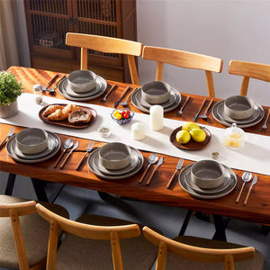 Tara 18-Piece Stoneware Dinnerware Set