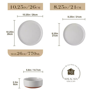 Tara 18 Piece Dinnerware Set