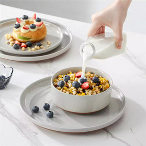 Tara Grey 18 Piece Dinnerware Set