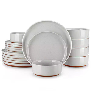 Tara 18 Piece Stoneware Dinnerware Set
