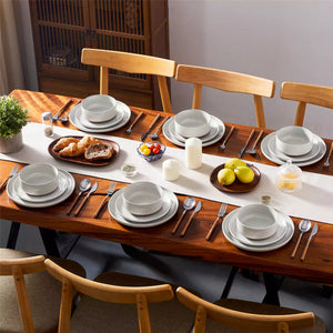 Tara 18-Piece Stoneware Dinnerware Set