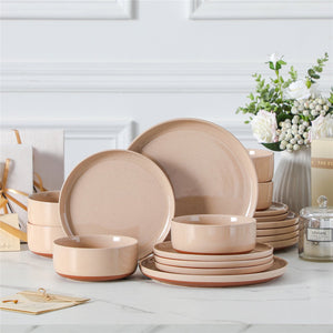 Tara Brown 18 Piece Dinnerware Set
