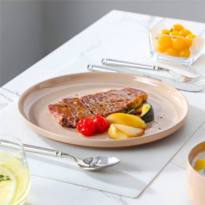 Tara Pink 18 Piece Dinnerware Set