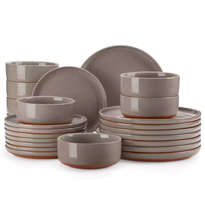 Tara Multicolor 24-Piece Dinnerware Set for 8