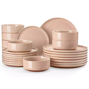 Tara Multicolor 24-Piece Dinnerware Set for 8