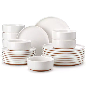 Tara Multicolor 24-Piece Dinnerware Set for 8