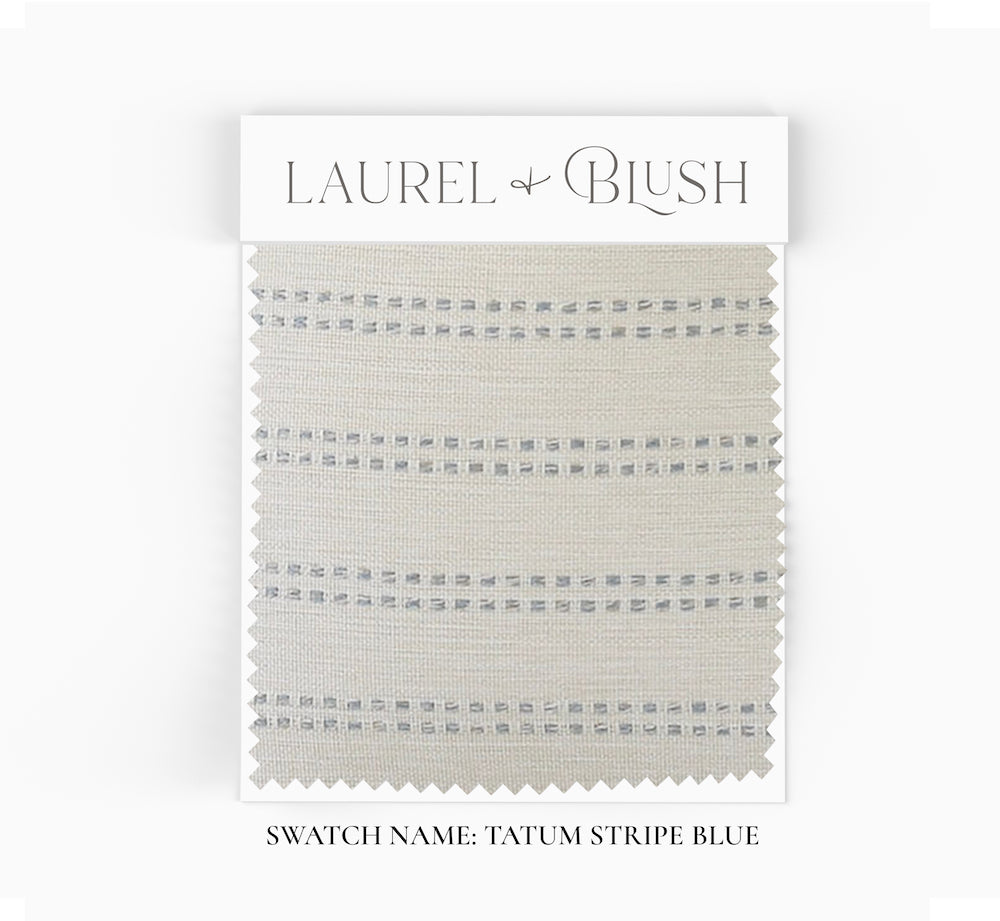 Laurel and Blush Tatum Blue Throw Pillow - view 2