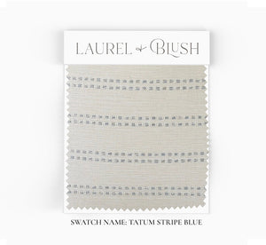 Laurel and Blush Tatum Blue Throw Pillow - view 2