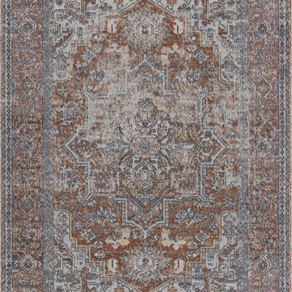 Aila Traditional Design Washable Rug - Clearance