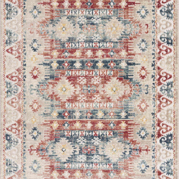 Bindi Blue & Rose Area Rug - Clearance