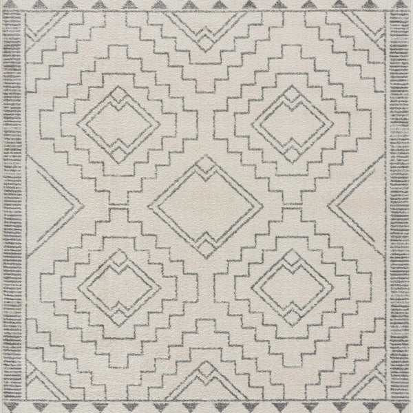 KMRSH-4614 Ivory Tribal Carpet - Clearance