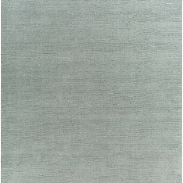 Brockton Solid Dusty Sage Wool Rug