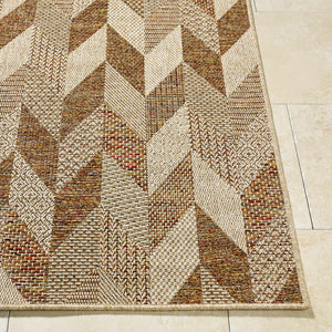 Andrea Burnt Sienna Area Rug