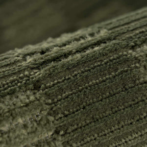 Truls 3D Checkered Washable Rug - Green