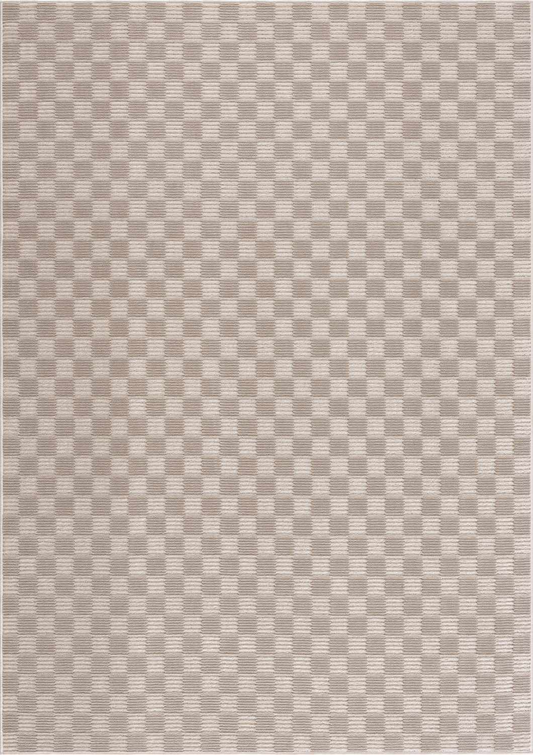 Boutique Rugs Truls 3D Checkered Washable Rug