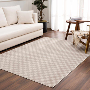 Boutique Rugs Truls 3D Checkered Washable Rug - view 3